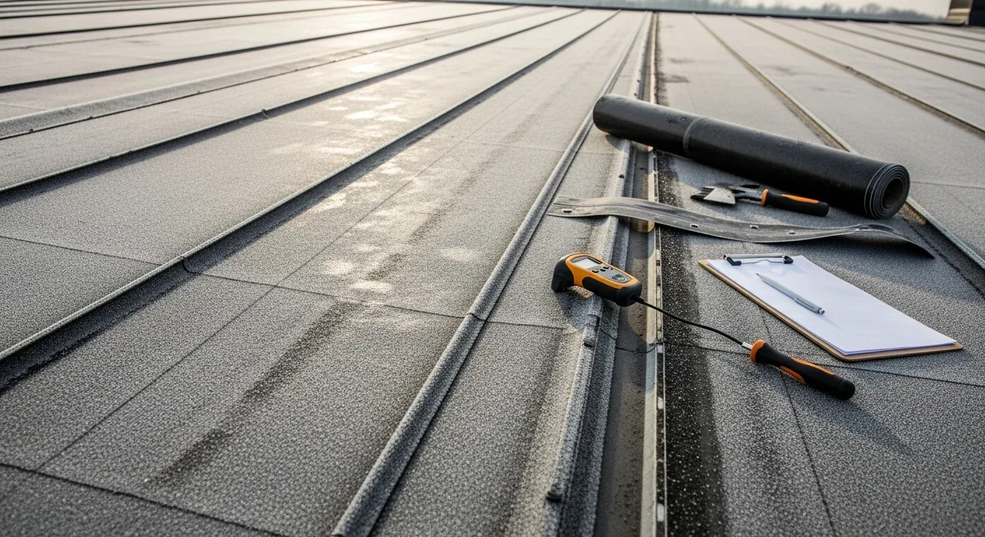 Ponding water roof repair in Rock Hill, SC