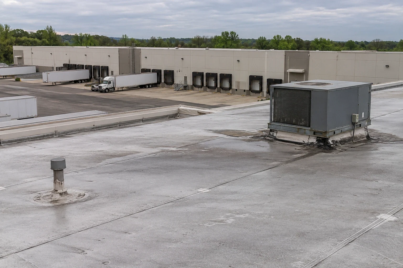 Roofing for logistics facilities in Rock Hill, SC