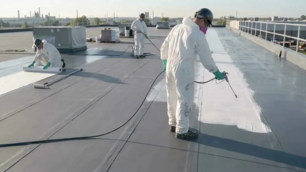 Silicone roof coating in Rock Hill, SC