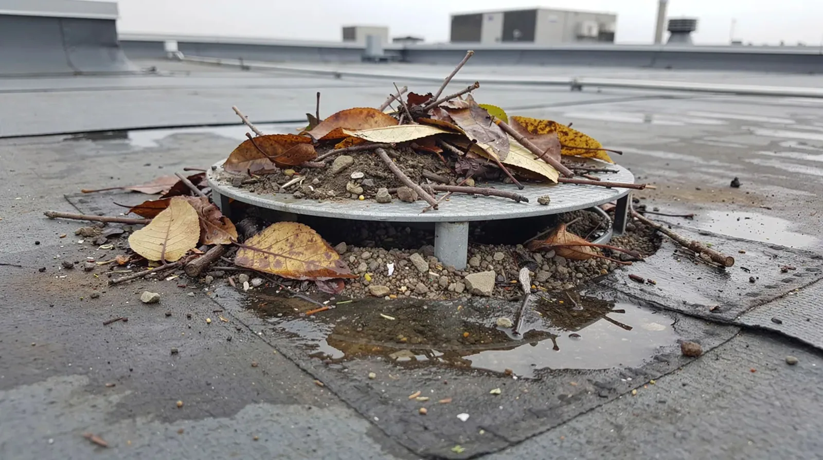 Ponding water roof repair in Rock Hill, SC